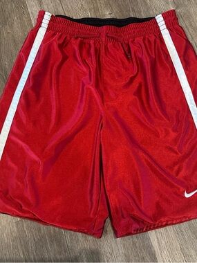Men’s Reversible Vintage Nike Red/White Basketball Shorts